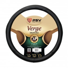 Оплетка на руль "PSV" Verge Fiber, Черный, шт